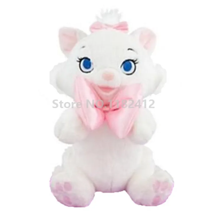 

Babies Marie Cat Plush Toy White Aristocats Cute Soft Stuffed Animals 25CM 10'' Baby Girls Toys for Children Kids Gifts