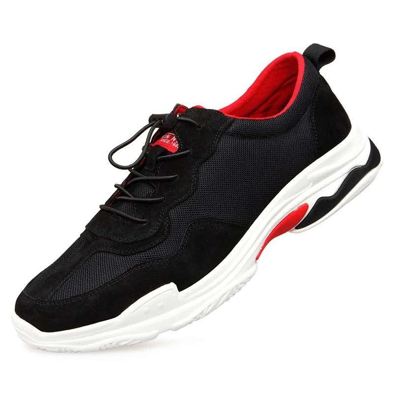 

Light and comfortable and breathable brand men's casual shoes trend stitching sports shoes breathable men's running shoes