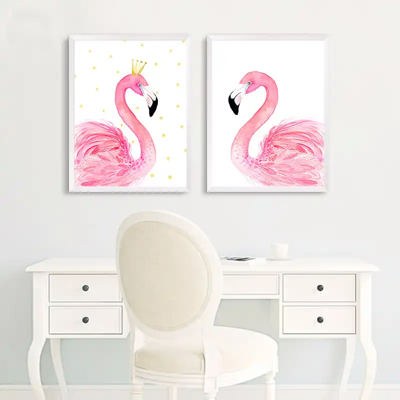 flamingo nursery decor