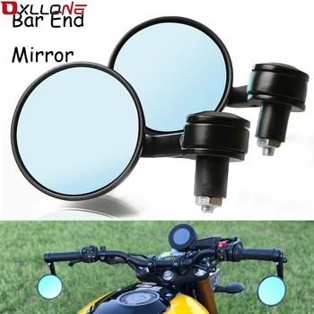 

7/8" Motorcycle Mirror CNC Aluminum Handle Bar End Rearview Mirror For Ducati Monster YAMAHA models