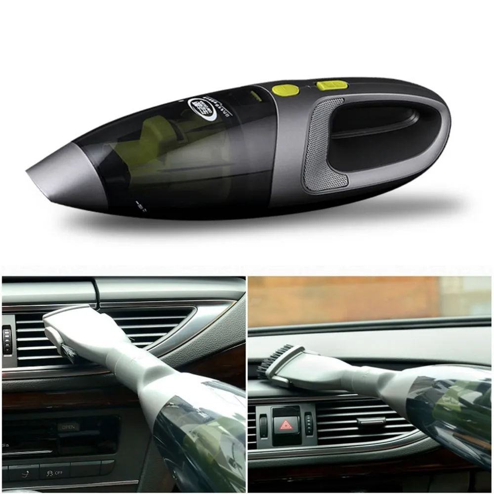 100W Multifunctional Auto Cray Car Vacuum Cleaner Handheld Wet Dry Dual Use HEPA Filter Super Powerful