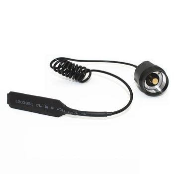 

Tactical LED Flashlight Pressure Remote Switch For C8 XM-L 1000LM LED Flashlight Mouse Tail Flashlight Press Controller