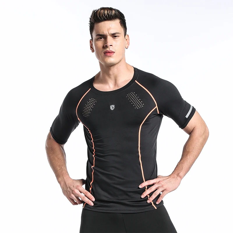 Brand Casual Coolmax Quick Dry T Shirt Men Spring Summer Breathable