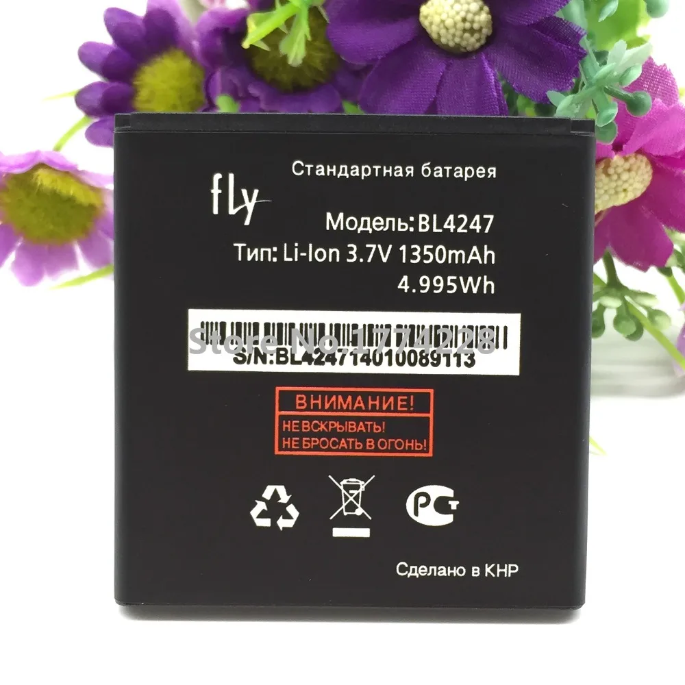 MLLSE BL4247 Аккумулятор для fly iq442 Quad Miracle 1 BL 4247 мобильный телефон | Мобильные телефоны