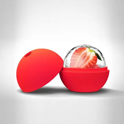

4cm-6CM large small Hot Creative Silicone Round Ball Ice Cube Mold Tray DIY Cocktail Forma De Gelo QXGJM