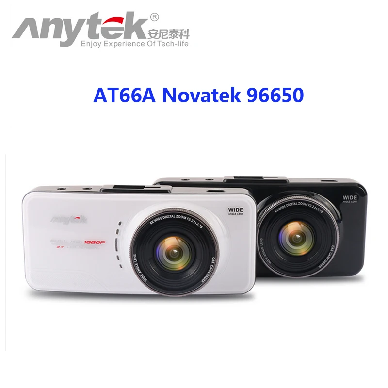 Anytek AT66A full HD ar DVR рекордер Novatek 96650 170 градусов 6G объектив супер ночного видения видеорегистратор