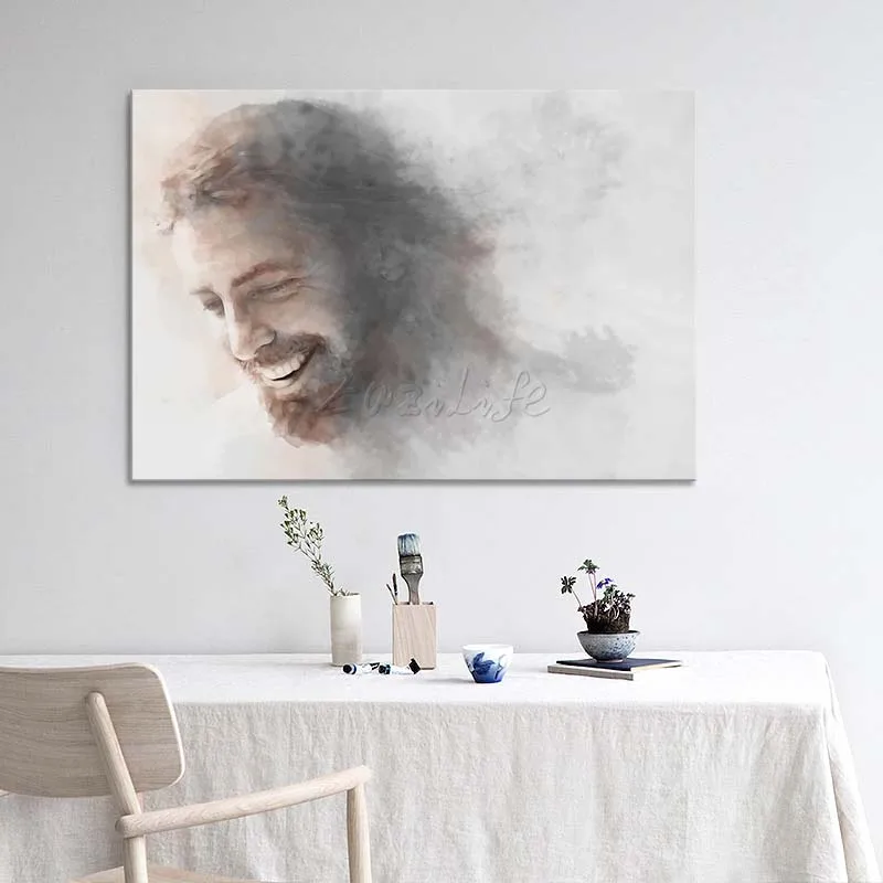 Иисус Христос на холсте плакат и печать настенные художественные картины для гостиной домашний Декор печать живопись quadros caudros decoracion