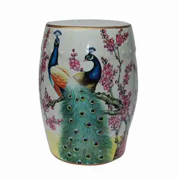 

Art Jindezhen dressing table ceramic garden stool Chinese ceramic drum stool bathroom china stools porcelain