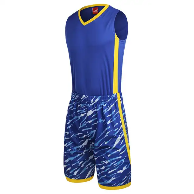 New Reversible Basketball Jerseys Shorts Men's Polyester Laker Team usa