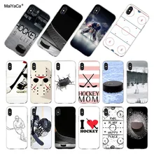 MaiYaCa Хоккей мама на продажу! Роскошный крутой прозрачный мягкий чехол для телефона iPhone 8 7 6S Plus X XS XR 5S SE 11 11pro max чехол