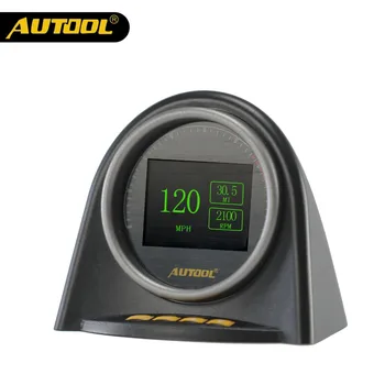 

AUTOOL X70 Car Headup Display OBD2 Head up Meter Auto HUD Automotive Temperature Speedometer Full OBDII Diagnostic Code Scanner