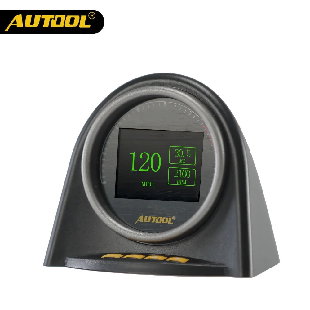 AUTOOL X70 Авто HUD Автомобильный дисплей подголовника автомобиля OBD 2 головы вверх