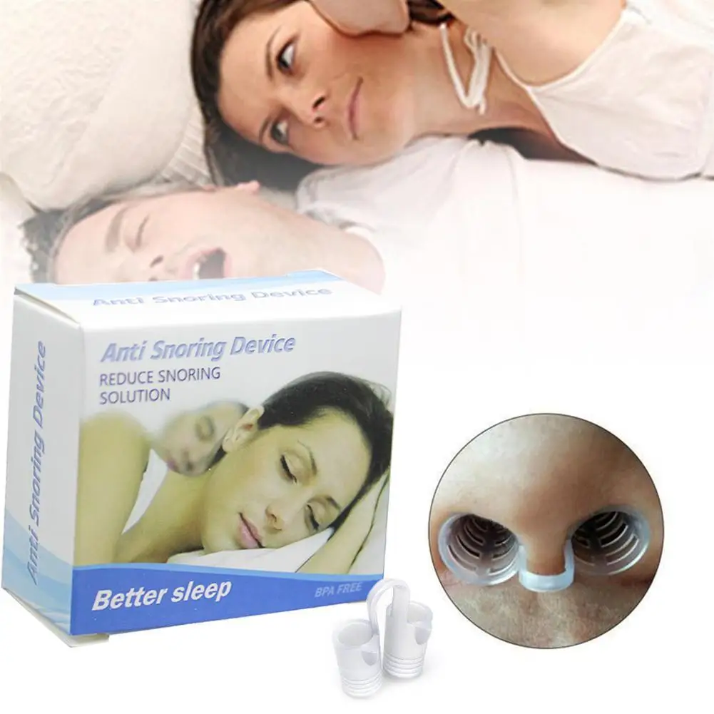 

10pcs/lot Anti Snoring Breathe Easy Sleep Nose Clip Snore Stopper Aid Nasal Dilators Device Congestion Aid No Strips Cones