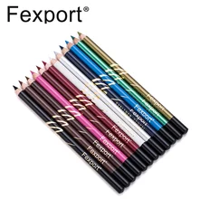 FEXPORT 12 шт./компл. гладкие телесные цветные карандаши для губ матовые много Водонепроницаемый Макияж матовая помада для губ подводка для глаз F6108