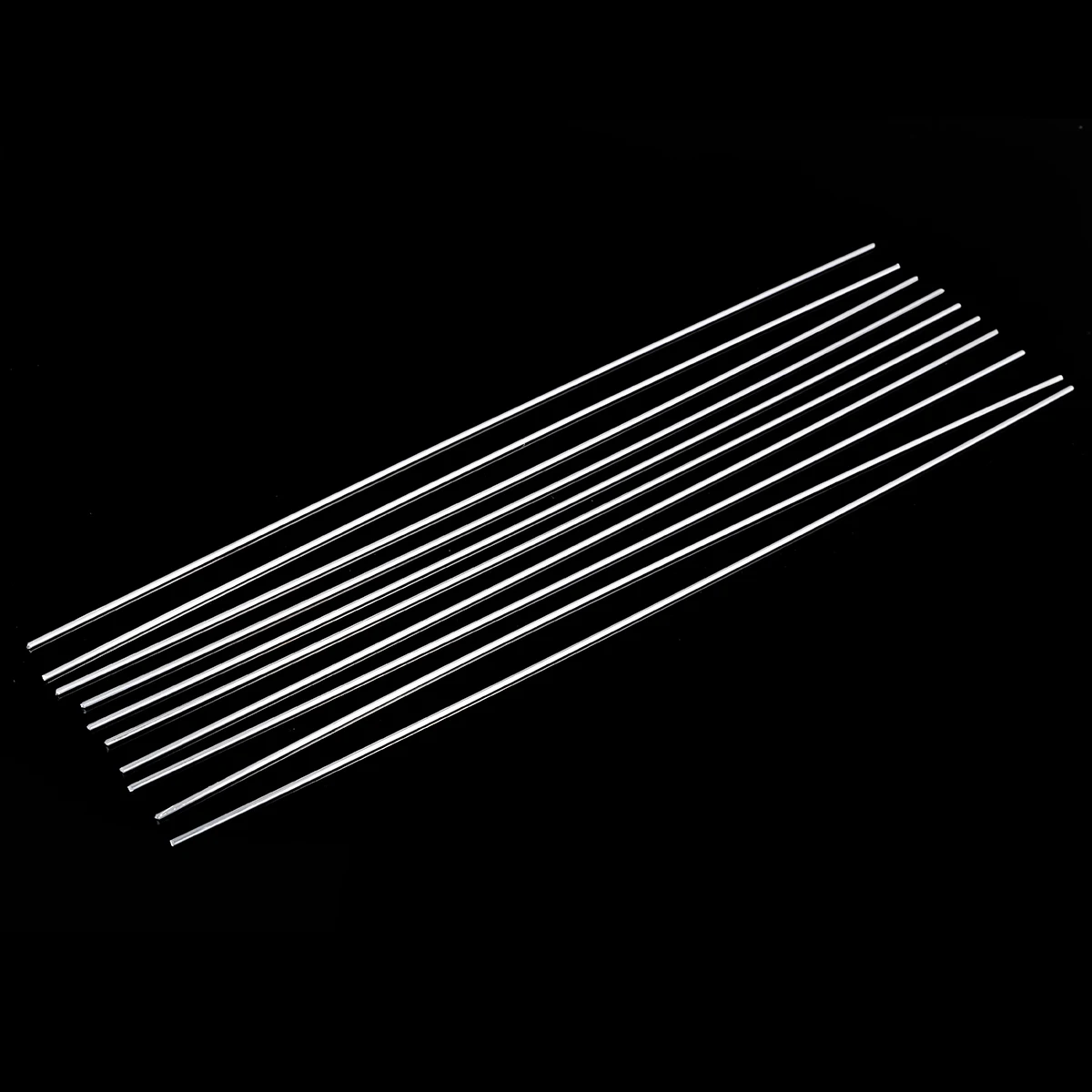 10pcs Silver Low Temperature Welding Rods Metal Aluminum Magnesium Welding Sticks 2.4mmx450mm