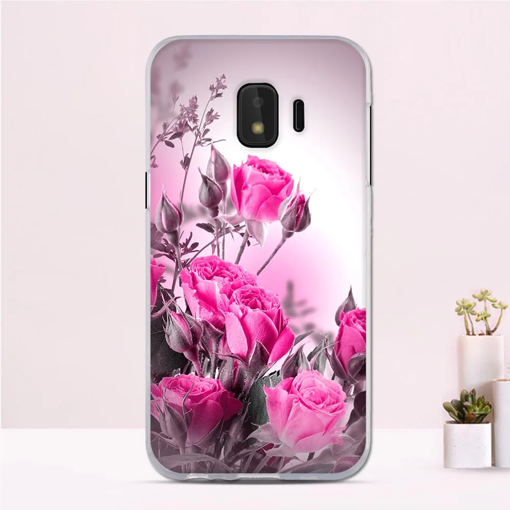 Силиконовый чехол для Samsung J2 Core мягкий из ТПУ телефона Galaxy 2018 J 2 SM J260F J260 бампер