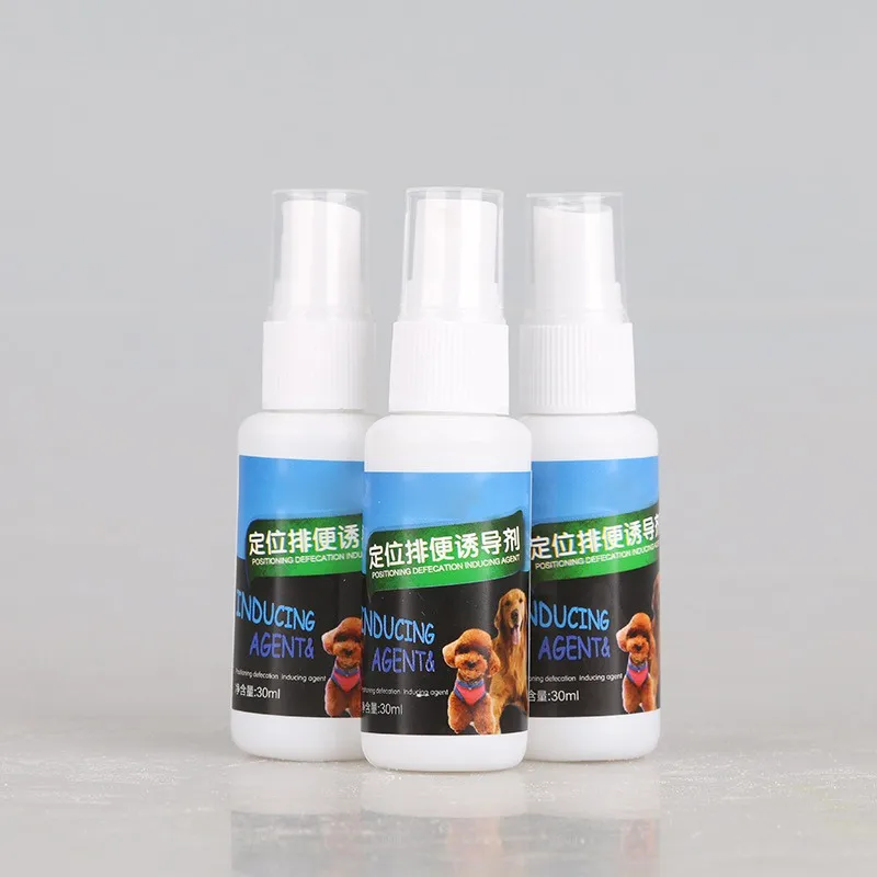 

30ML Dog Toilet Training Spray Harmless Inducer Training Pet Positioning Defecation Pet Defecation Habits Dog Training