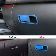 Tonlinker интерьерные автомобильные перчатки, чехол-наклейка для CITROEN C5 AIRCROSS-19, автомобильный Стайлинг, 2 шт., покрытие из нержавеющей стали, наклейка