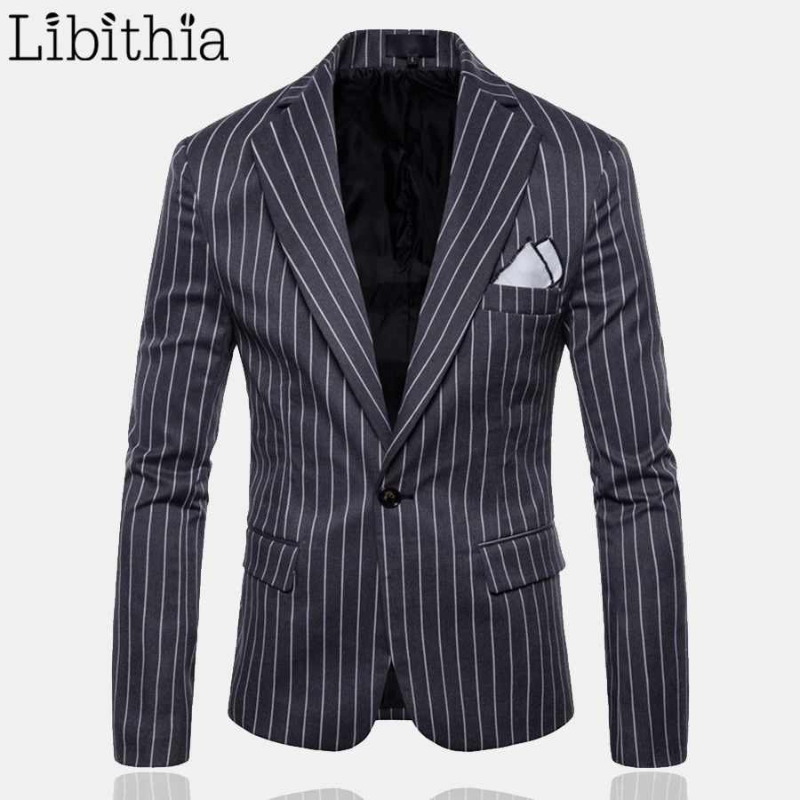 plus size striped suit