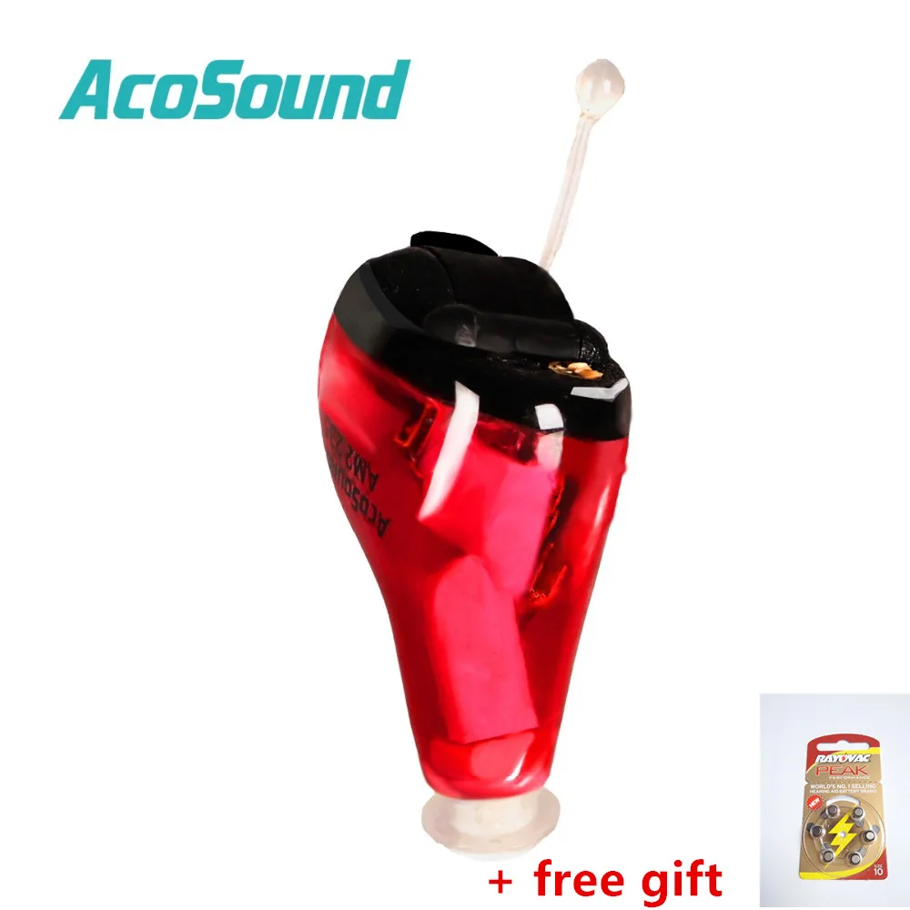 

AcoSound 610IF programmable CIC Digital Hearing Aids Invisible 6 Channels Ear Aid Sound Amplifiers Hearing Amplifier Ear Care