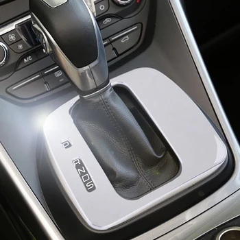 

CITALL ABS Chrome Plated Gear Shift Panel Frame Cover Trim Fit For Ford Escape Kuga 2013 2014 2015 2016 LHD ONLY