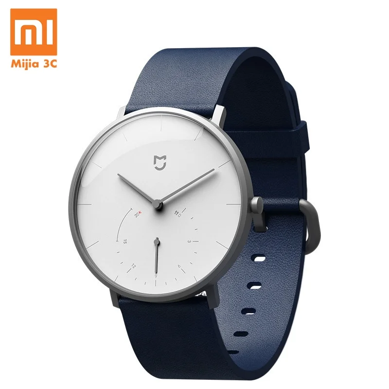Оригинальные кварцевые часы Xiaomi Mijia водонепроницаемые с двойным циферблатом и