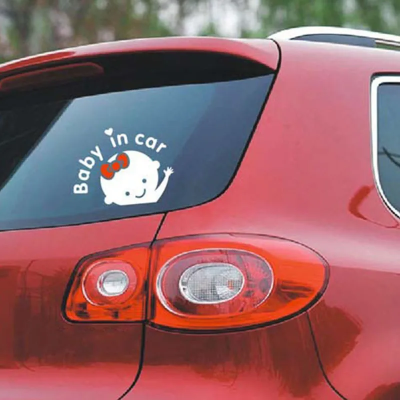 Car-Styling Cute Girl Baby on Board