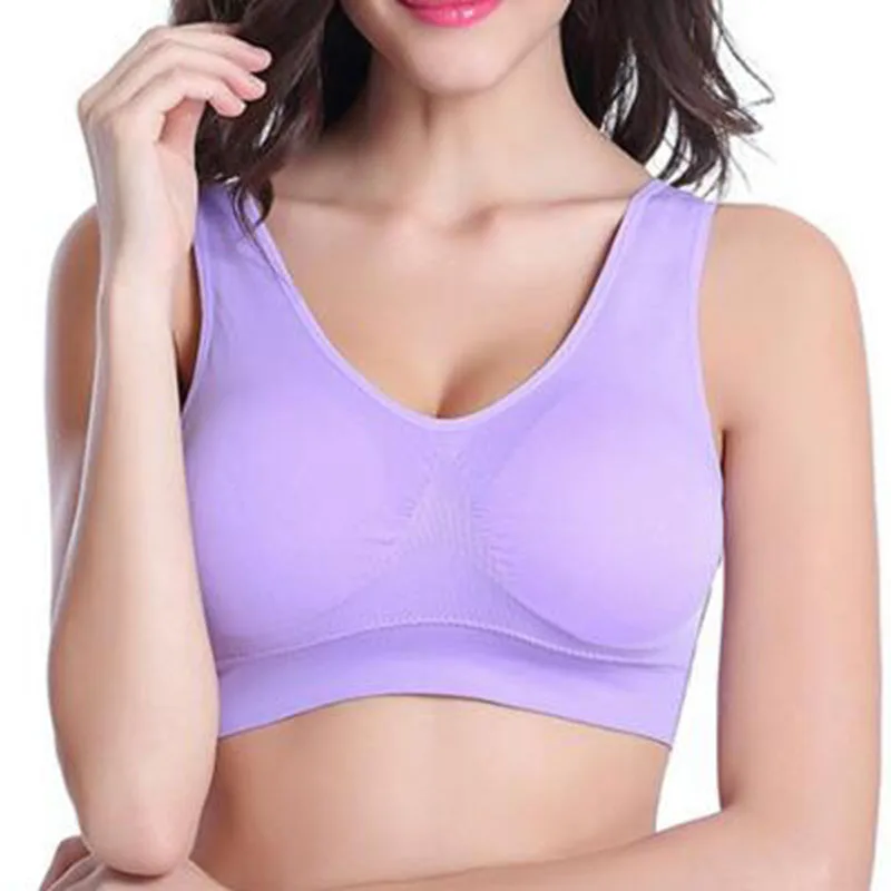 

Hot Sale Soft Fitness Casual Bra Padded Push Up Tops Underwear S-3XL For Women Fashion Women Clothing Underwear High Quality