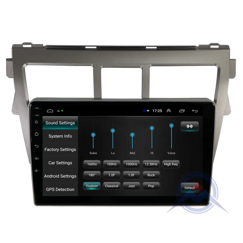 Cheap ZOHANAVI Android 8.1 2.5D Car Stereo Screen Radio For Toyota Vios Yaris Belta 2005-2011 Car DVD GPS Navigation with maps 4