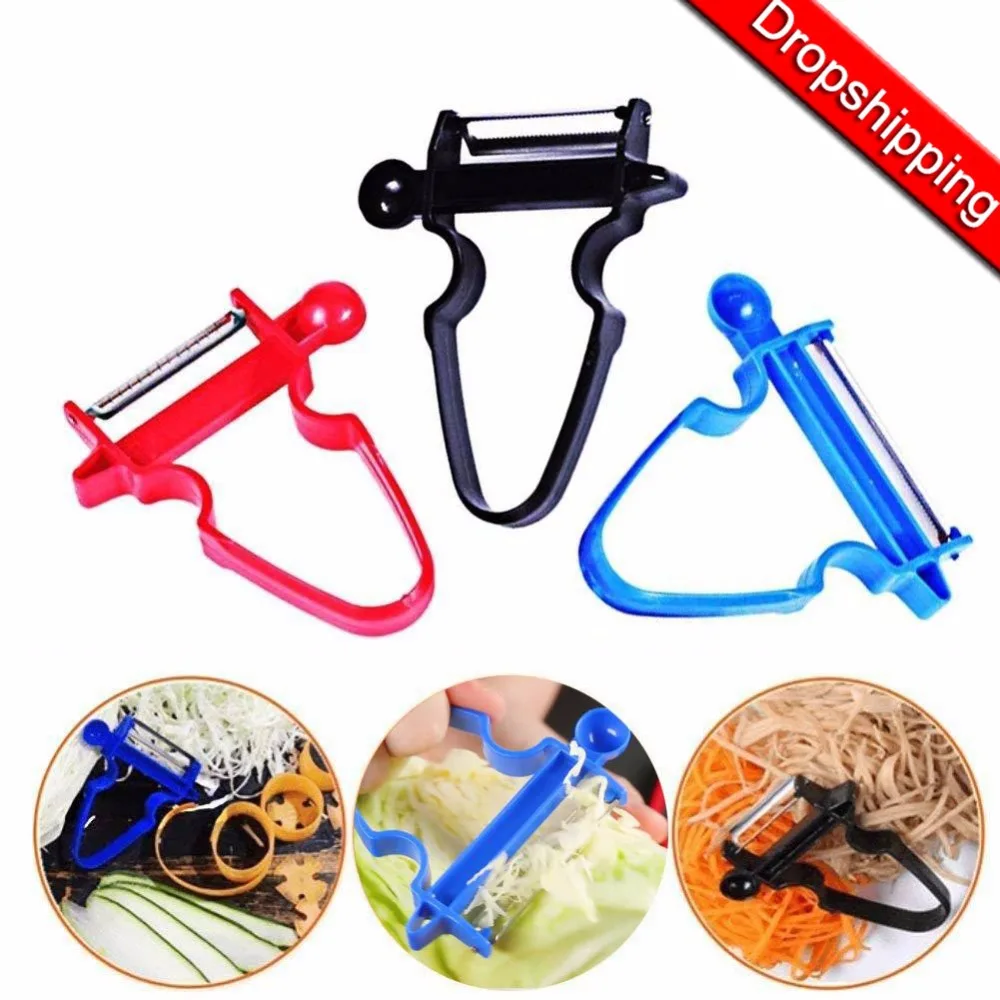 

3 Pcs Set Slicer Shredder Peeler Zesters Julienne Cutter Magic Trio Vegetable Cutter Stainless Steel Slicer Kitchen Tools