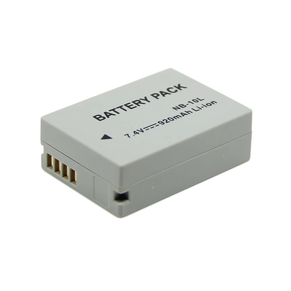 920mAh NB 10L NB10L NB 10L Digital Camera Battery For Canon