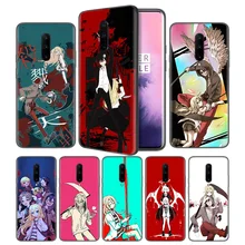 Angels of Death Anime Soft Black Silicone Case Cover for OnePlus 6 6T 7 Pro 5G Ultra-thin TPU Phone Back Protective