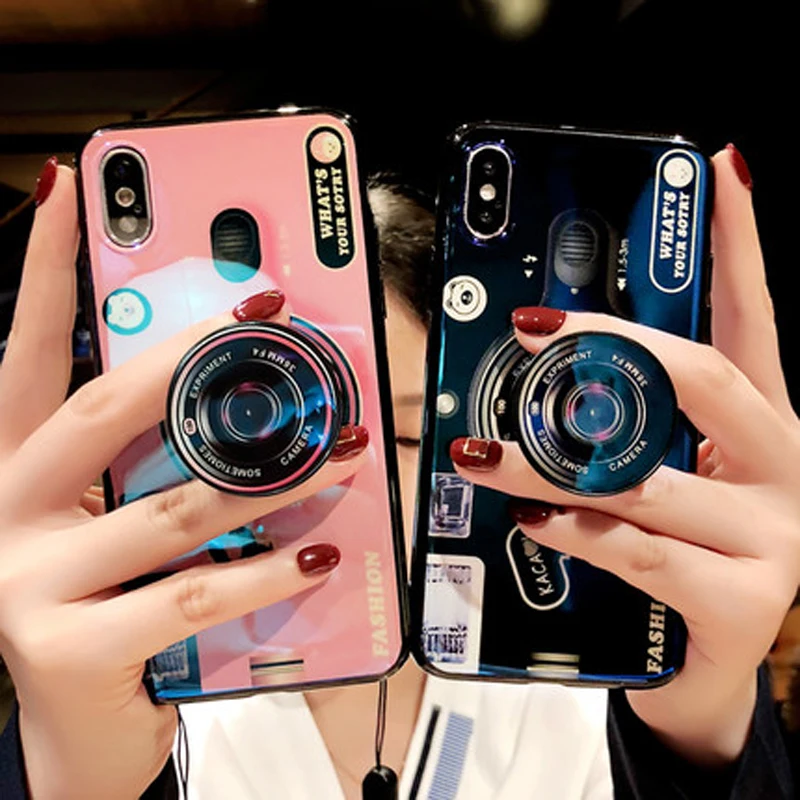 3D Ретро камера мягкий Силиконовый ТПУ чехол для iPhone 5S 5G SE 6G 7G 8G 6 7 8 Plus X XS MAX XR One 5 5T Asus