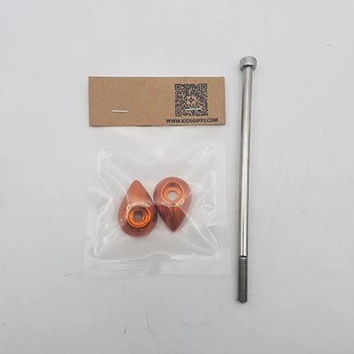 Алюминиевый концентратор с ЧПУ, безопасный крюк, ходунки, балансировочный скутер, винты, балансировочный велосипед, часть ступицы - Цвет: orange