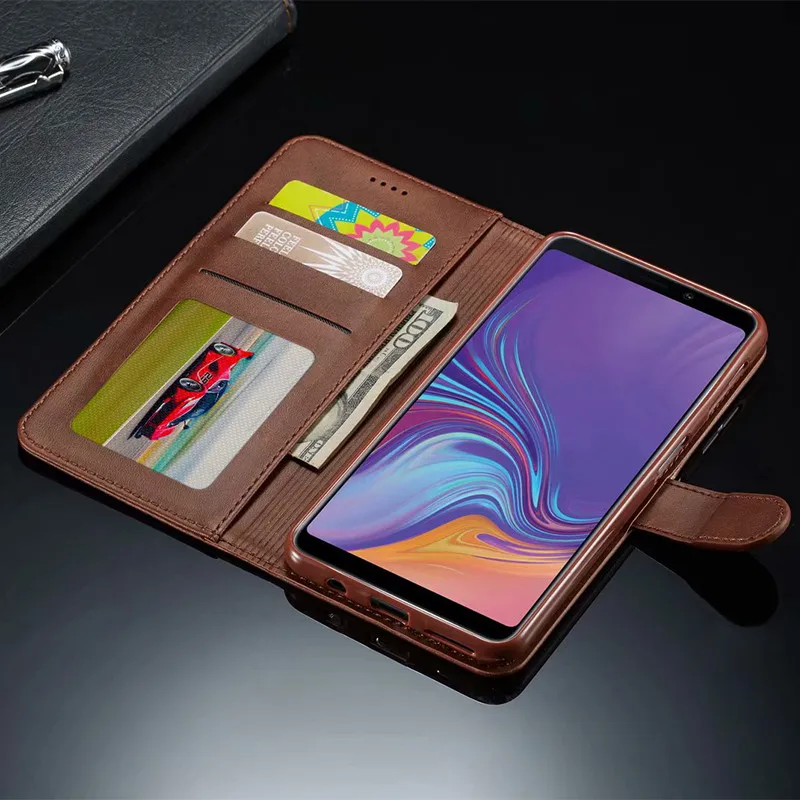 For Samsung A7 2018 Case Flip Vintage Wallet Cover Samsung Galaxy A9 2018 Case Leather Magnetic Phone Case On A7 2018 Case Book For Samsung A7 2018 Case Flip Vintage Wallet Cover Samsung Galaxy A9 2018 Case Leather Magnetic Phone Case On A7 2018 Case Book