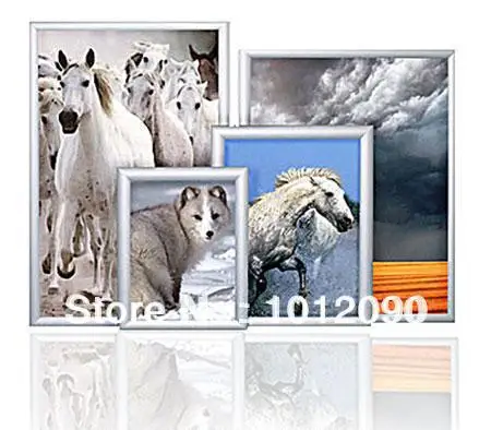 

Poster Frame Snap Edge Frame Graphic Holder Wall Mount Advertising Poster (For A3 graphic 12"X17")