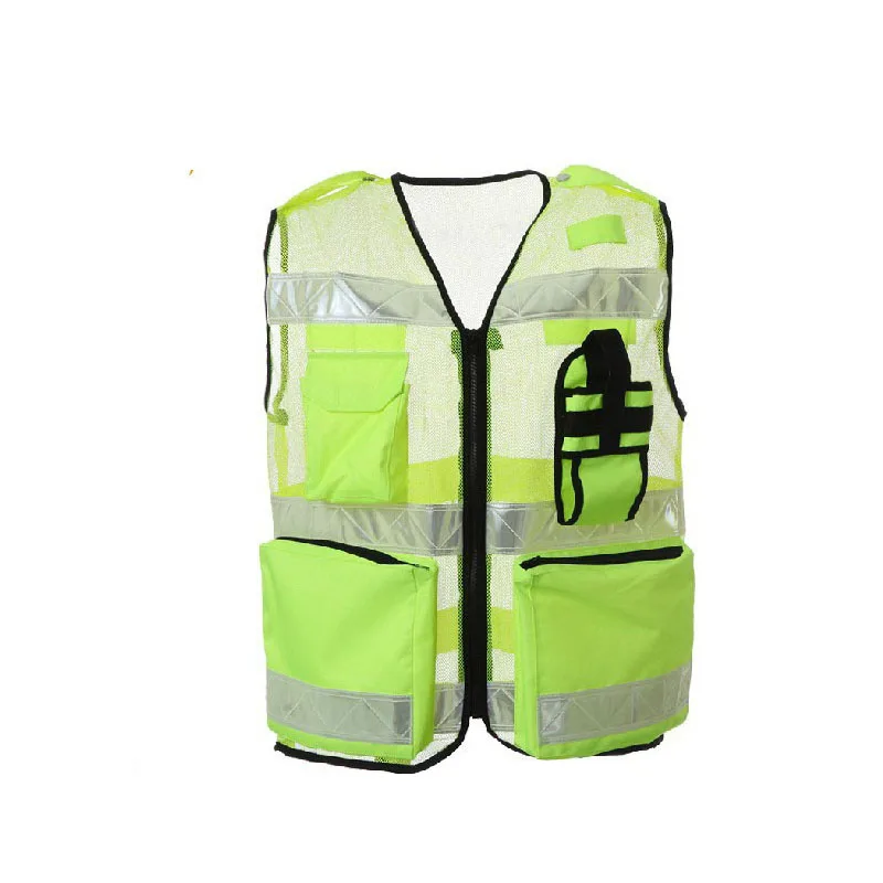 Traffic Safety Dress Oxford Waterproof Reflective Vest Clothing