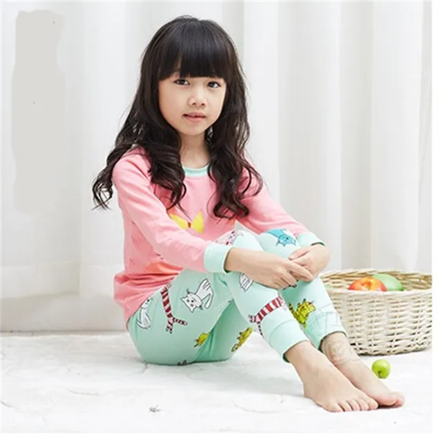 Spring Autumn Kid Boys Girls Casual Underwear Clothing Sets Children ...