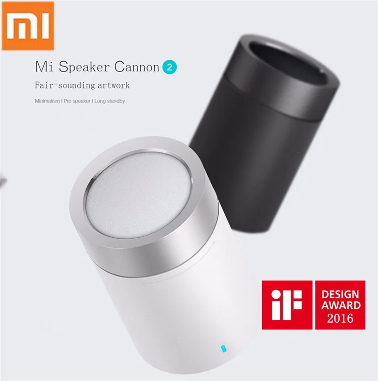 Xiaomi Bluetooth динамик Cannon 2 II портативный беспроводной динамик 1200 мАч батарея Bluetooth 4,1 Колонка tymphany