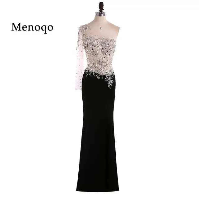 2018 Prom Dresses with One Shoulder