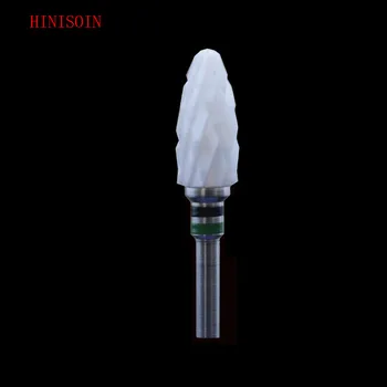 

1 Pcs/Lot White Zirconia Ceramic Dental Lab Burs - Cross cut super fine