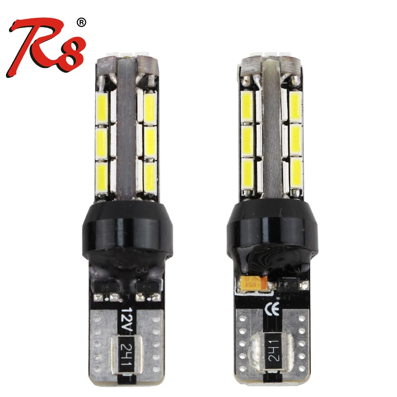 

Premium Canbus T10 LED Canbus W5W 168 194 Clearance Parking License Lights For Mercedes Benz BMW Audi Volkswagen 27 SMD White
