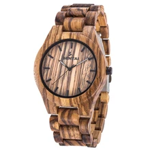 Высококачественные сандалии дерева часы для Для мужчин и Для женщин Марка японский miytor 3039 кварцевые аналоговые Повседневное часы платье деревянные наручные часы