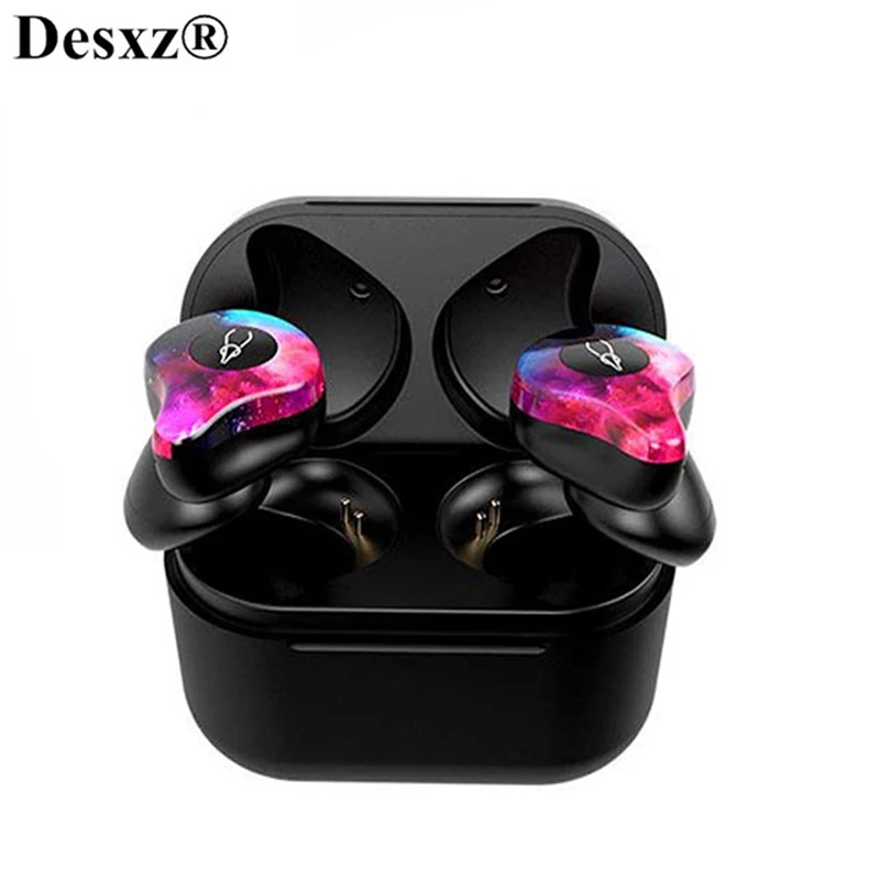 

Wireless Bluetooth 5.0 Earphone 3D Stereo Sound Cordless Mini Earbuds in ear Waterproof ear buds Earphones with Mic Power Bank