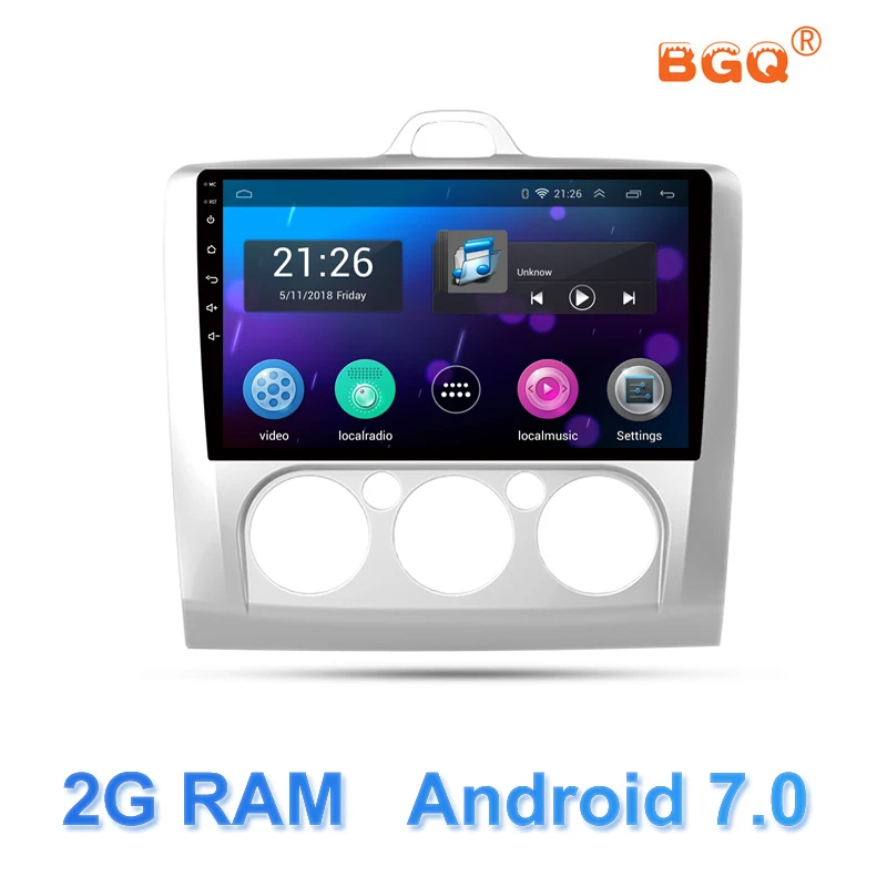 9 Android Car DVD font b Multimedia b font Player GPS For ford focus 2 3