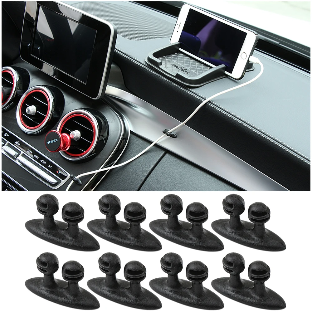 

8pcs Car Wire Clip Stickers for Volkswagen VW Golf 5 6 7 JETTA PASSAT B5 B6 B7 B8 MK4 MK5 MK6 Tiguan Beetle Polo Bora T-ROC