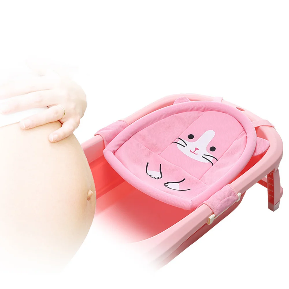 Коврик для купания младенцев Ванна чистая поддержка безопасности Душ Уход новорожденный Регулируемый Колыбель слинг сетка для младенцев