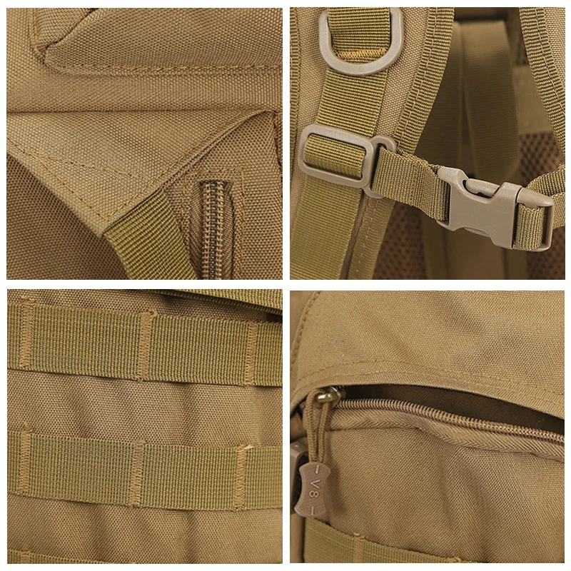 Outdoor 60L Tactical Backpacks Molle Military Bag Men Mountainteering Large Military Backpack Rucksak Tactical Army Sport Bag Outdoor 60L Tactical Backpacks Molle Military Bag Men Mountainteering Large Military Backpack Rucksak Tactical Army Sport Bag