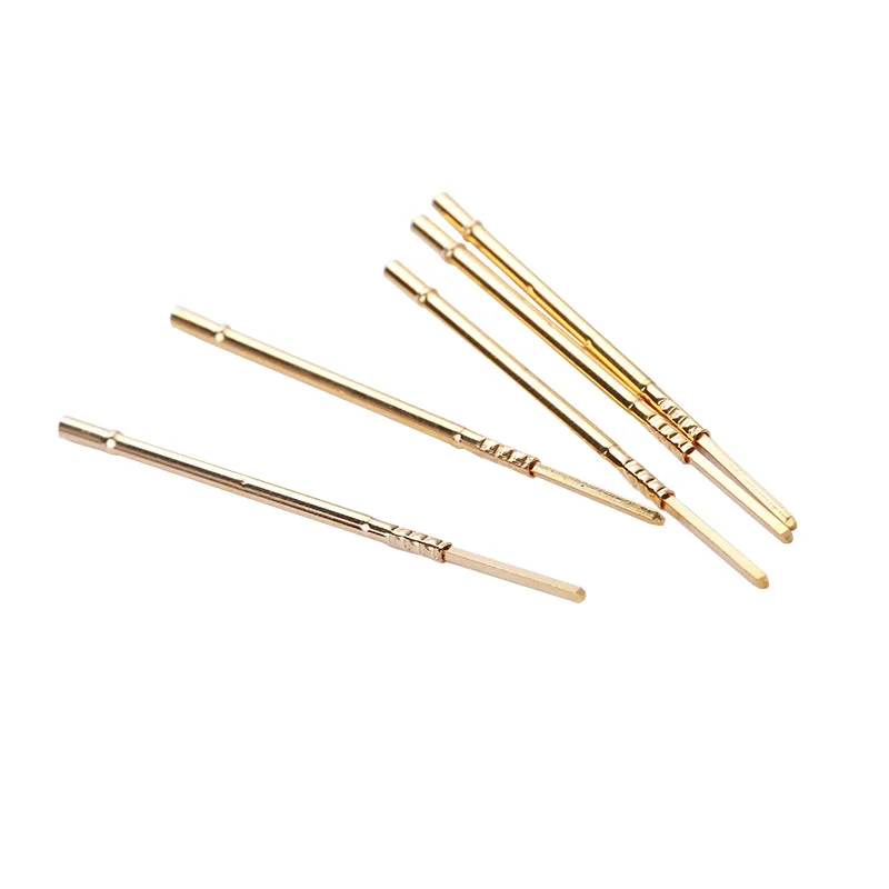 Industrial Supplies Spring Test Probe RM75-3W Brass probe Voltmeter Length 35.8mm Spring Test  Probe Accessories  100PCS