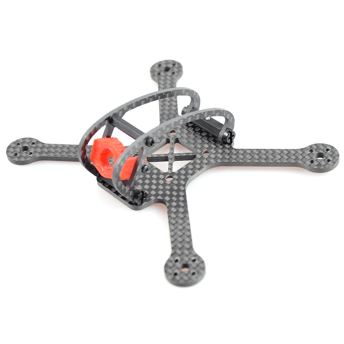 Feichao Leader 120 мм набор карбоновых Рам X форма 4 осный для DIY микро FPV гоночный Дрон